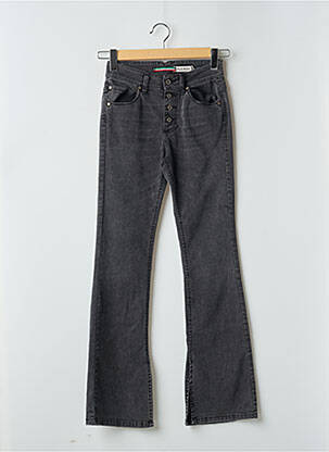 Bootcut džinsai juodas PLEASE moteris
