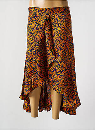 Pusilgis sijonas rudas SCOTCH & SODA moteris