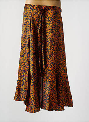 Pusilgis sijonas rudas SCOTCH & SODA moteris