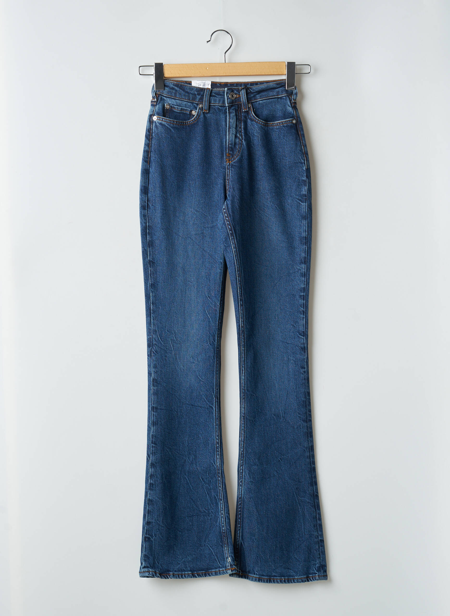 Bootcut džinsai mėlyna SCOTCH & SODA moteris