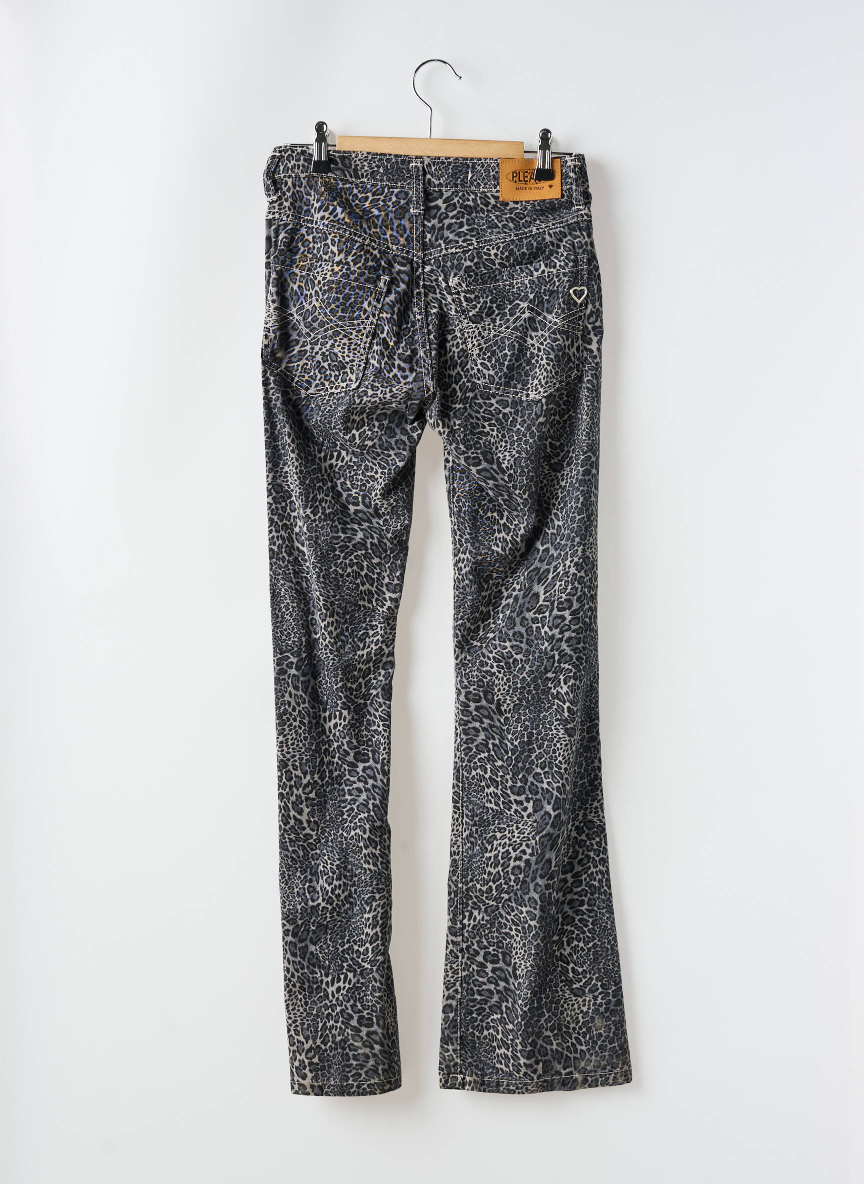Bootcut džinsai pilka PLEASE moteris