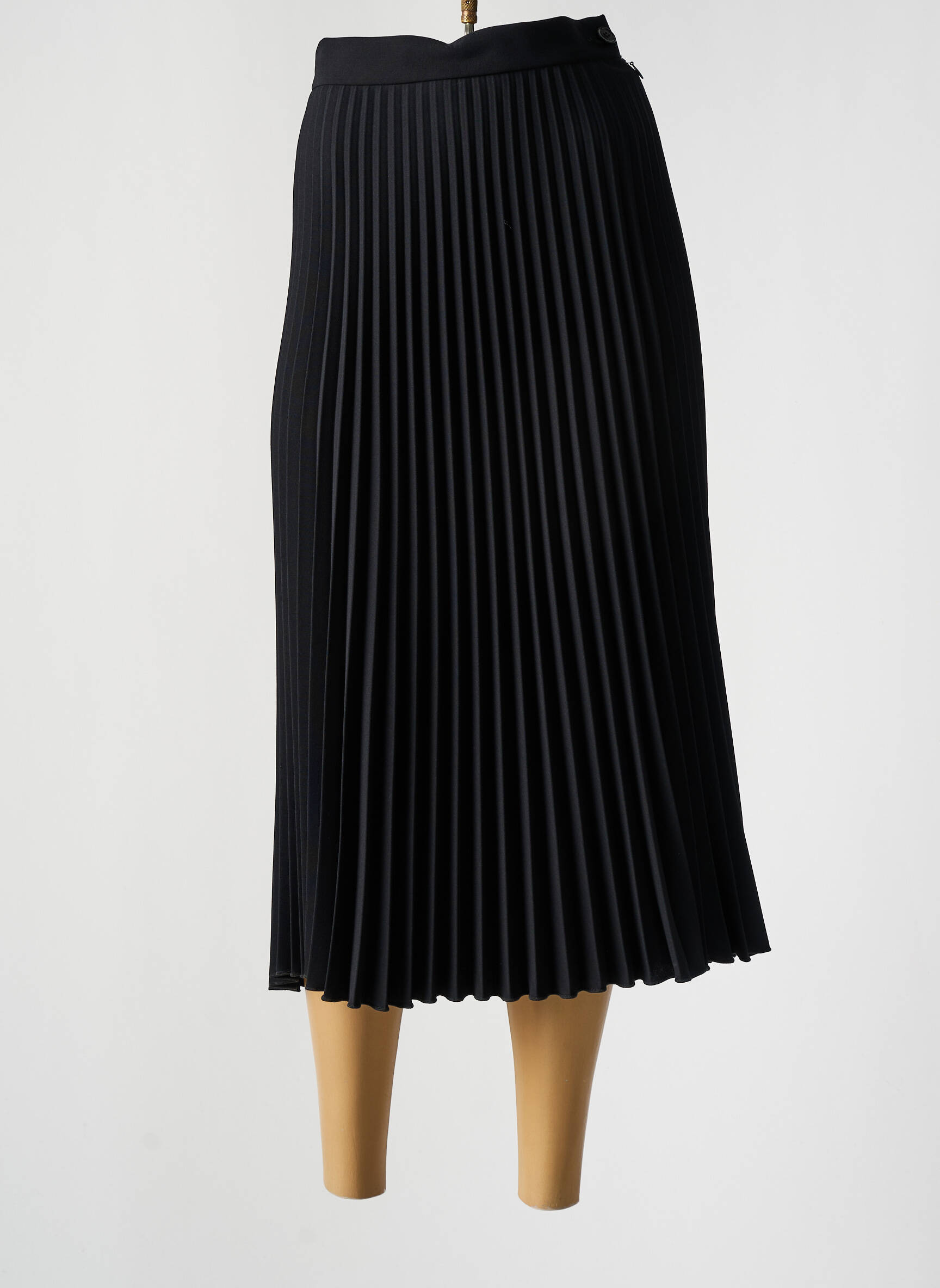Pusilgis sijonas juodas MAISON MARTIN MARGIELA moteris