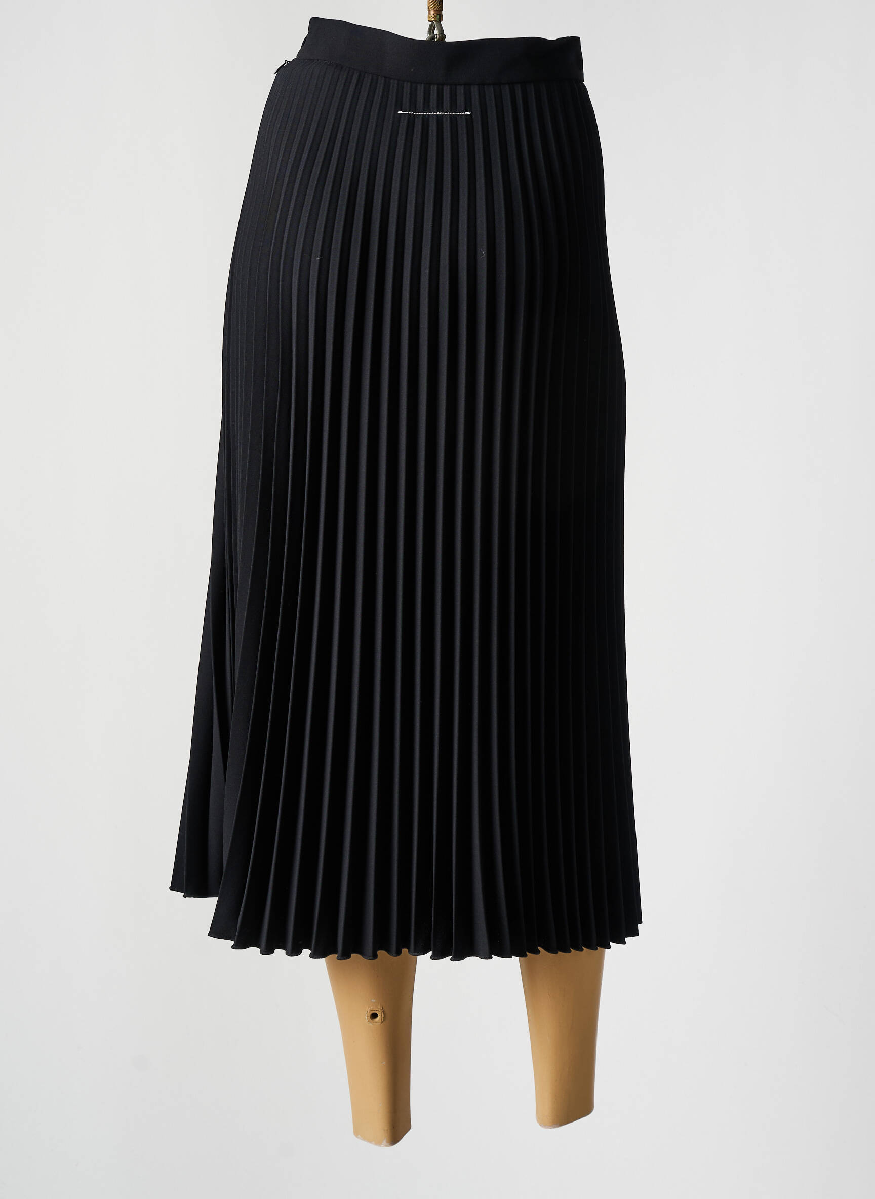 Pusilgis sijonas juodas MAISON MARTIN MARGIELA moteris