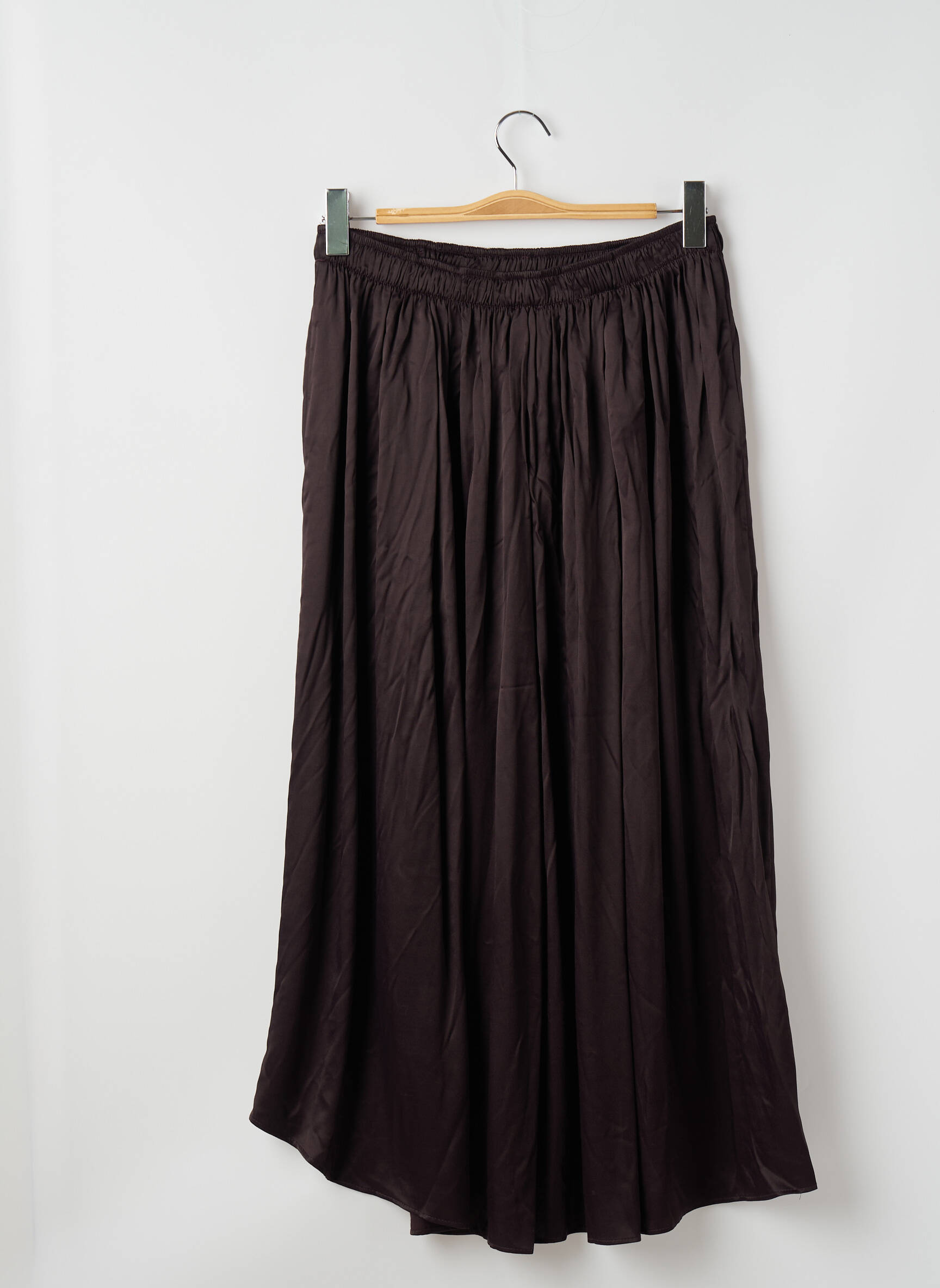 Pusilgis sijonas rudas ASTRID BLACK LABEL moteris