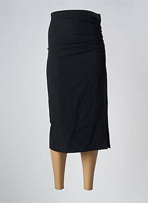 Pusilgis sijonas juodas ASTRID BLACK LABEL moteris