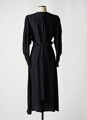 Pusilgių suknelė juodas ASTRID BLACK LABEL moteris