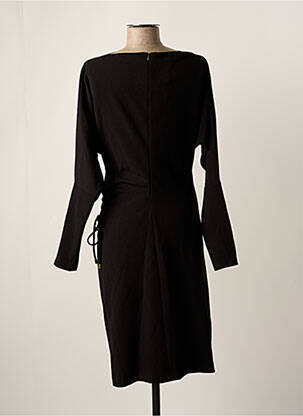 Pusilgių suknelė juodas ASTRID BLACK LABEL moteris