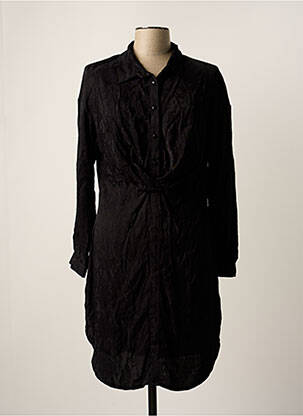 Pusilgių suknelė juodas ASTRID BLACK LABEL moteris