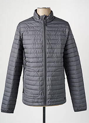 Pūkinė striukė pilka JACK & JONES vyras