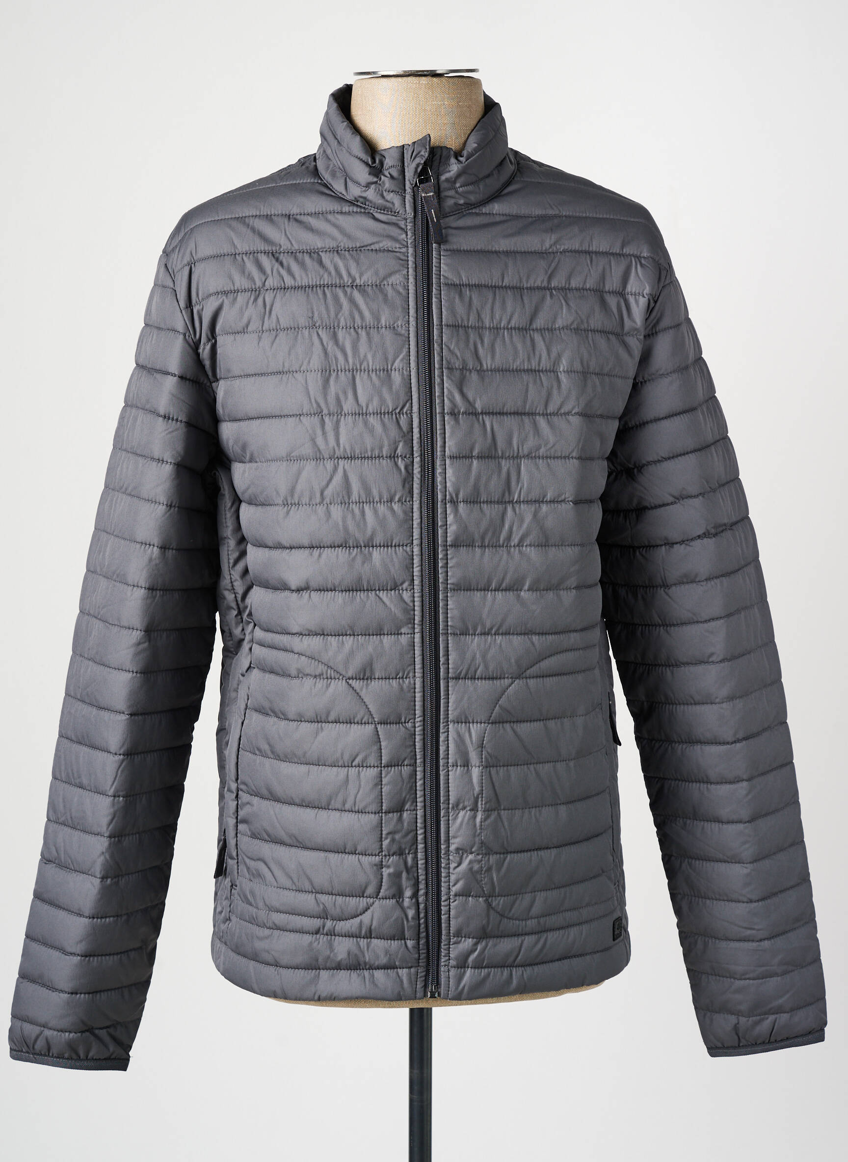 Pūkinė striukė pilka JACK & JONES vyras