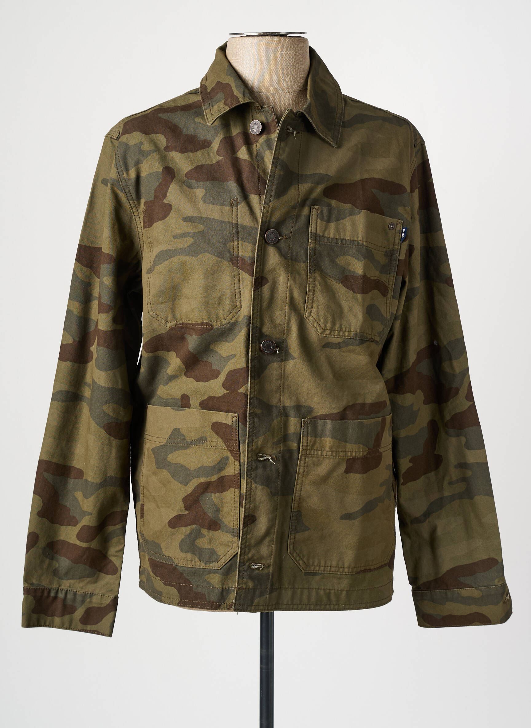 Kasdienis švarkas žalias JACK & JONES vyras