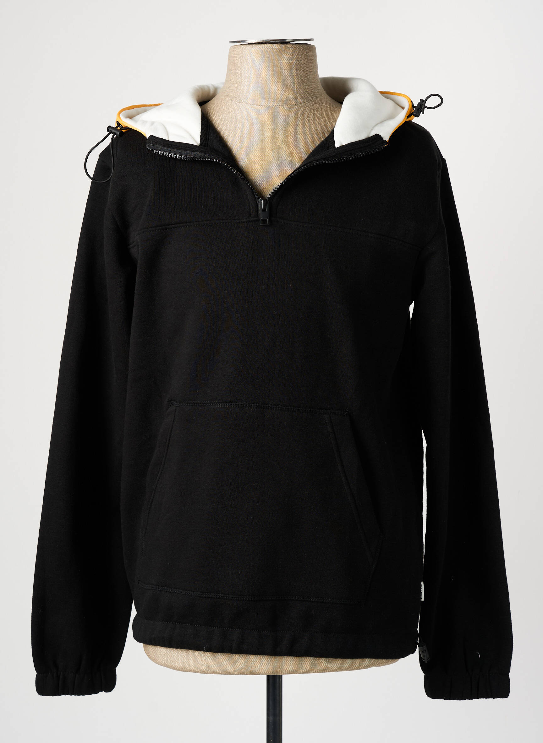 Kapišonas juodas JACK & JONES vyras