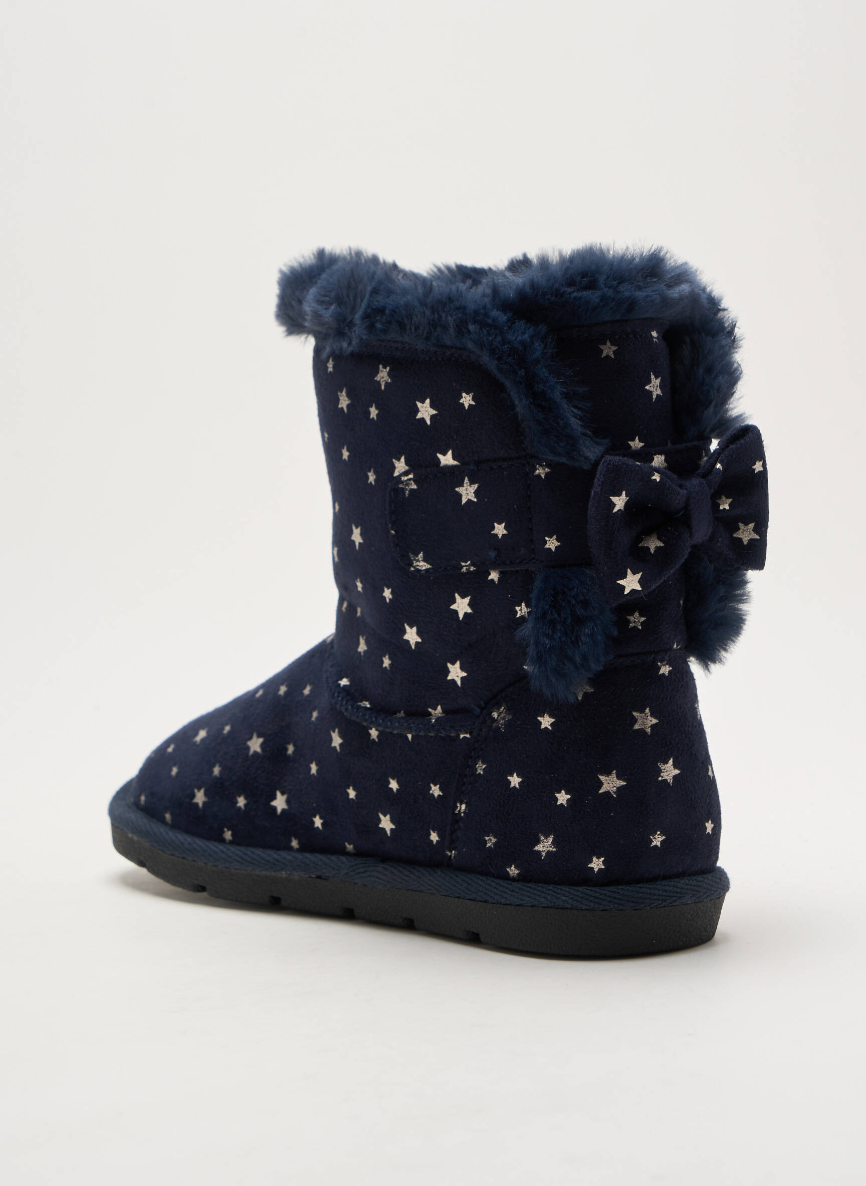 Batai apvalus mygtukas kompensuotas kulnas mėlyna I LOVE SHOES vaikas