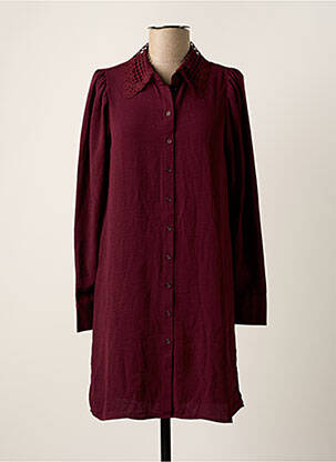 Pusilgių suknelė violetinis VERO MODA moteris