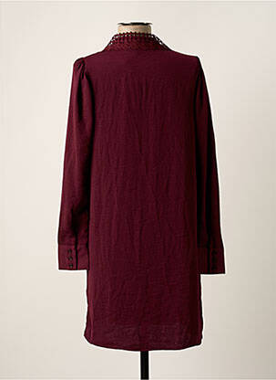 Pusilgių suknelė violetinis VERO MODA moteris