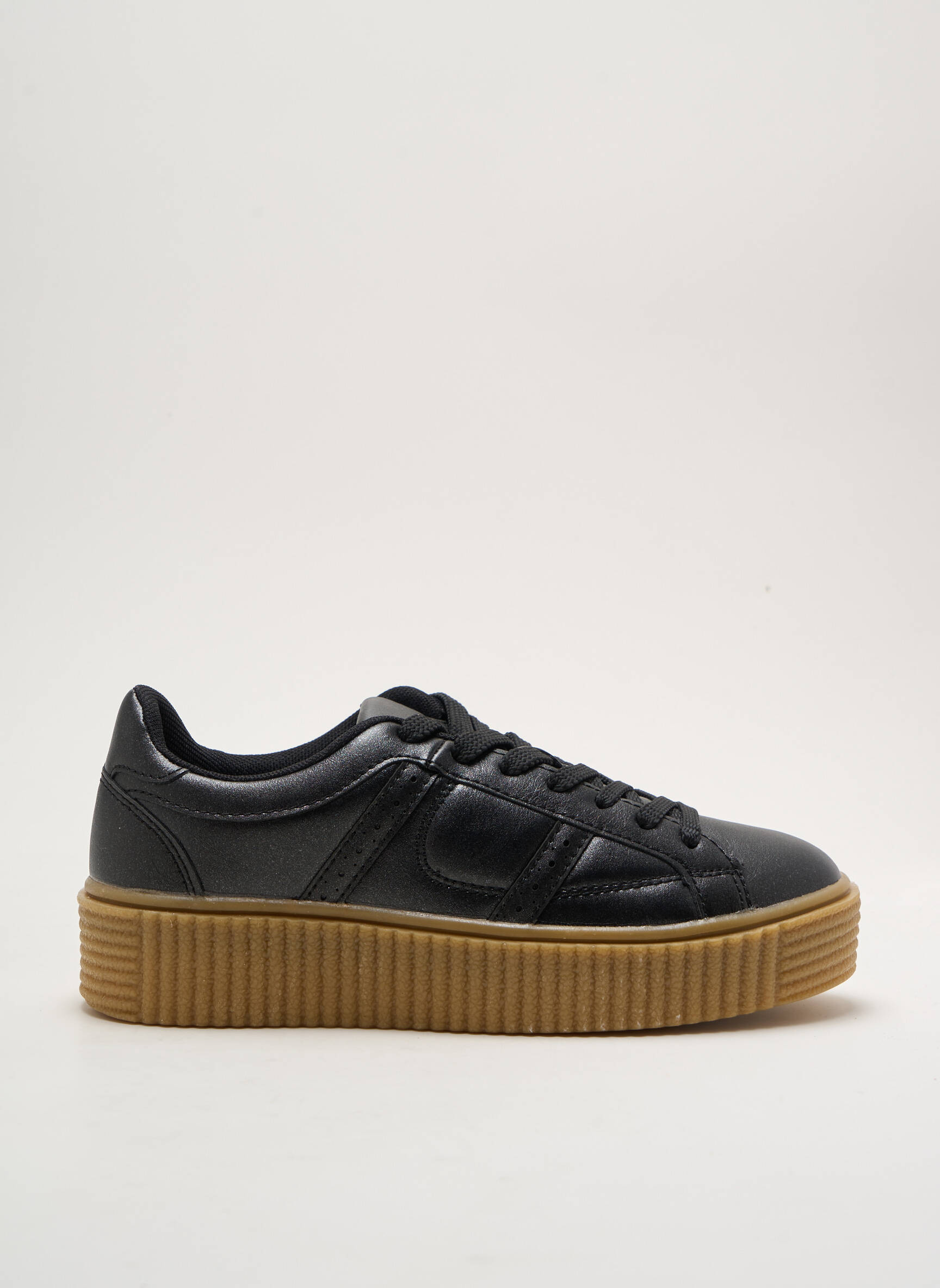 Bėgimo bateliai šnervių uždarymas juodas I LOVE SHOES vaikas