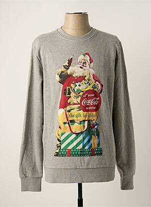 Mikroskopas pilka JACK & JONES vyras