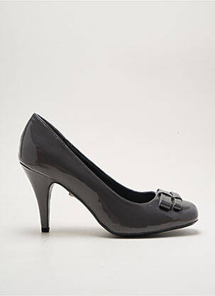 Aukštakulniai lakuotas audinys kulnas nuo 7 iki 9 cm pilka I LOVE SHOES moteris