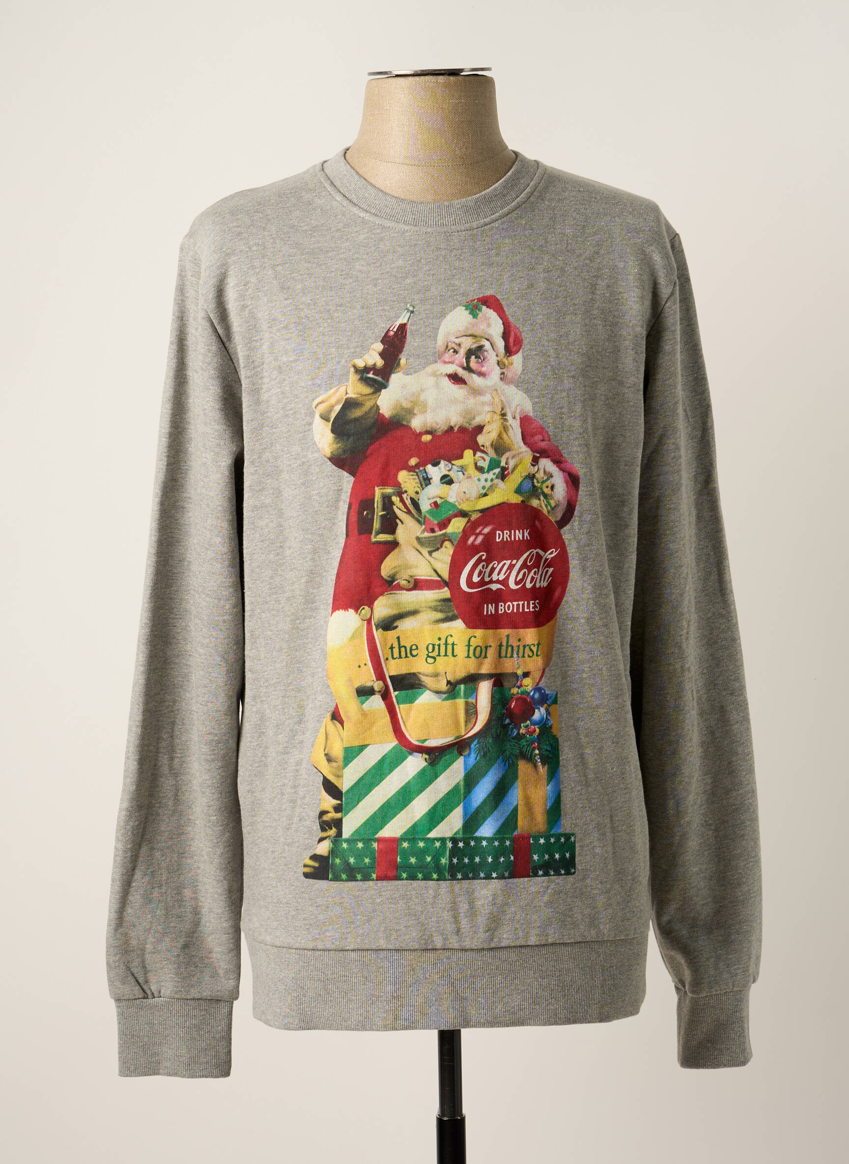 Mikroskopas pilka JACK & JONES vyras