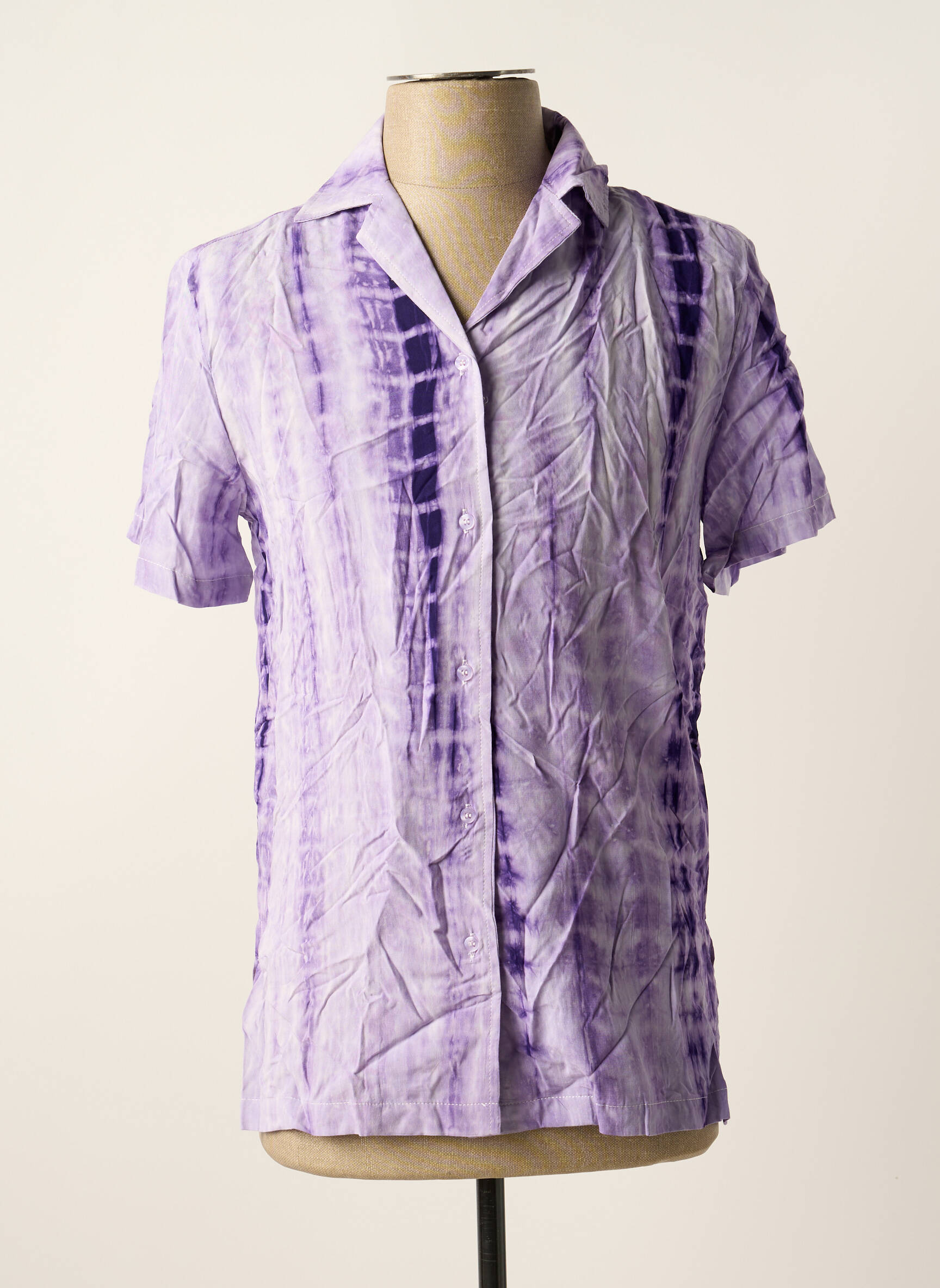 Moteriškas marškinys violetinis CEMI moteris