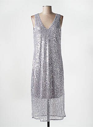 Pusilgių suknelė pilka VERO MODA moteris