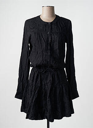 Pusilgių suknelė juodas ASTRID BLACK LABEL moteris