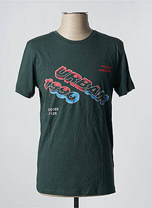 T-marškinys žalias JACK & JONES vyras