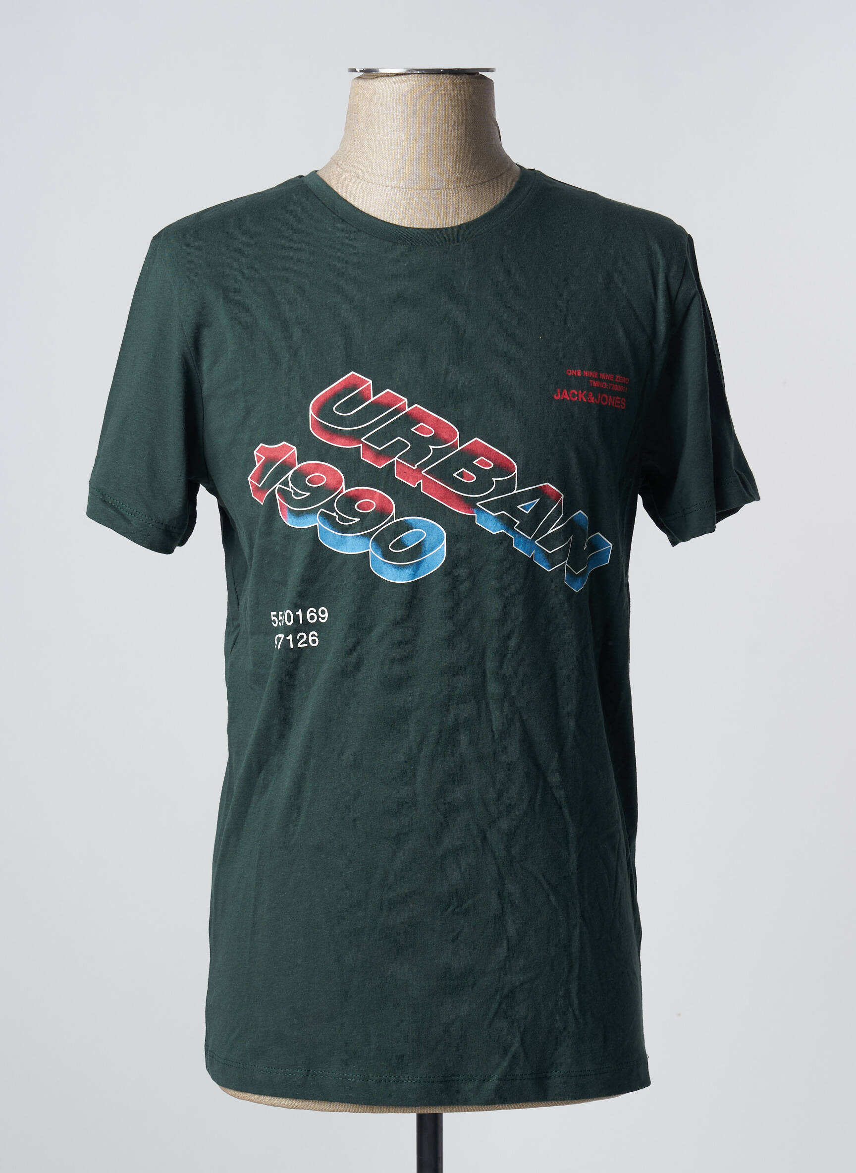 T-marškinys žalias JACK & JONES vyras