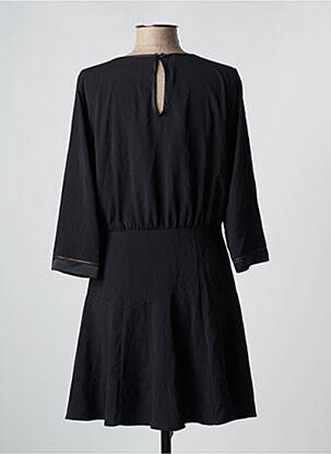 Pusilgių suknelė juodas ASTRID BLACK LABEL moteris