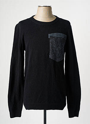 Megztinis juodas JACK & JONES vyras