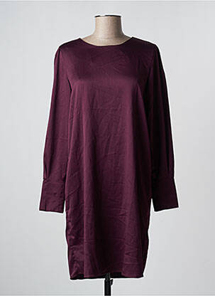 Pusilgių suknelė violetinis VERO MODA moteris