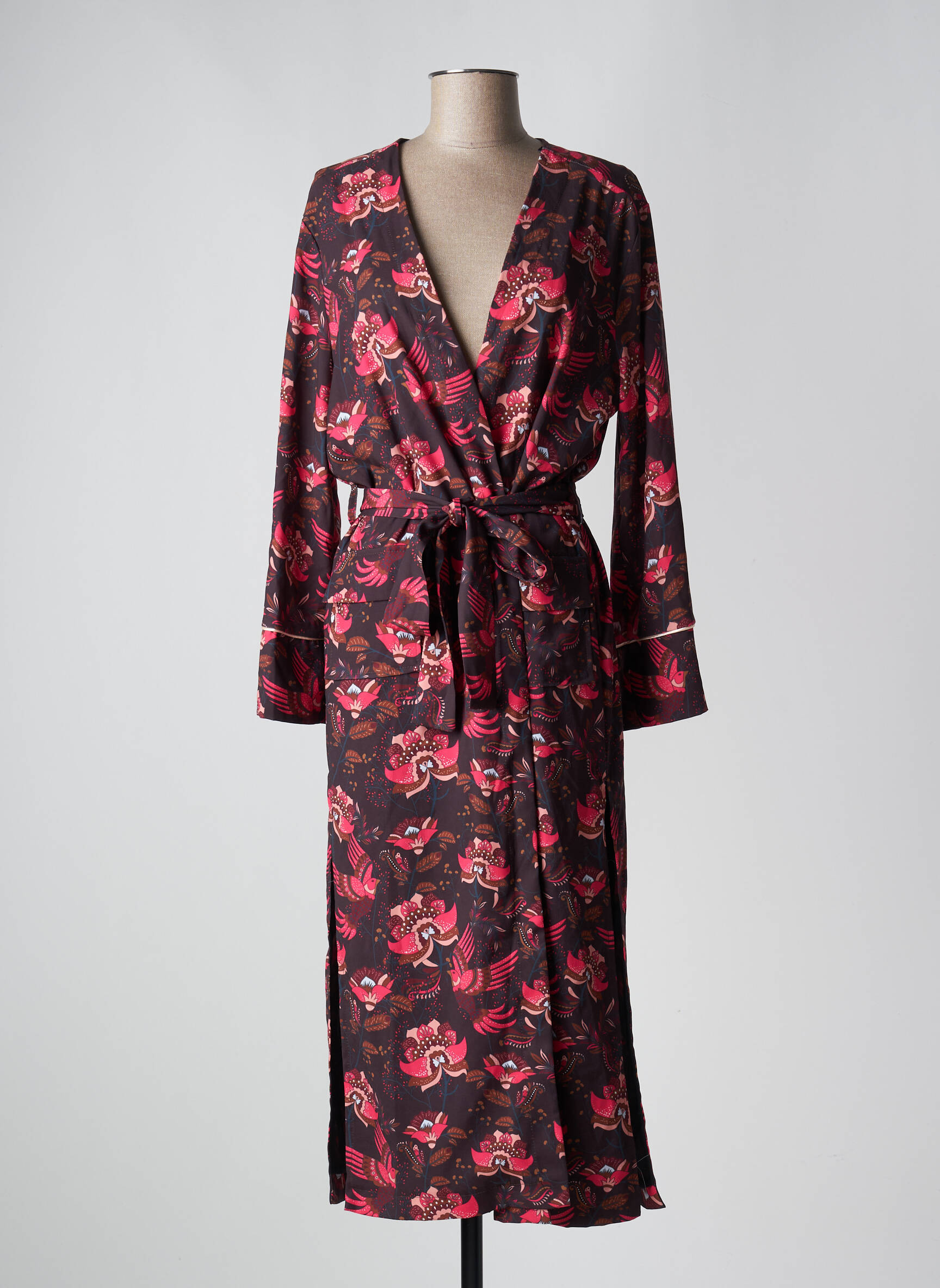Kimono striukė juodas DEUX. BY ELINE DE MUNCK moteris
