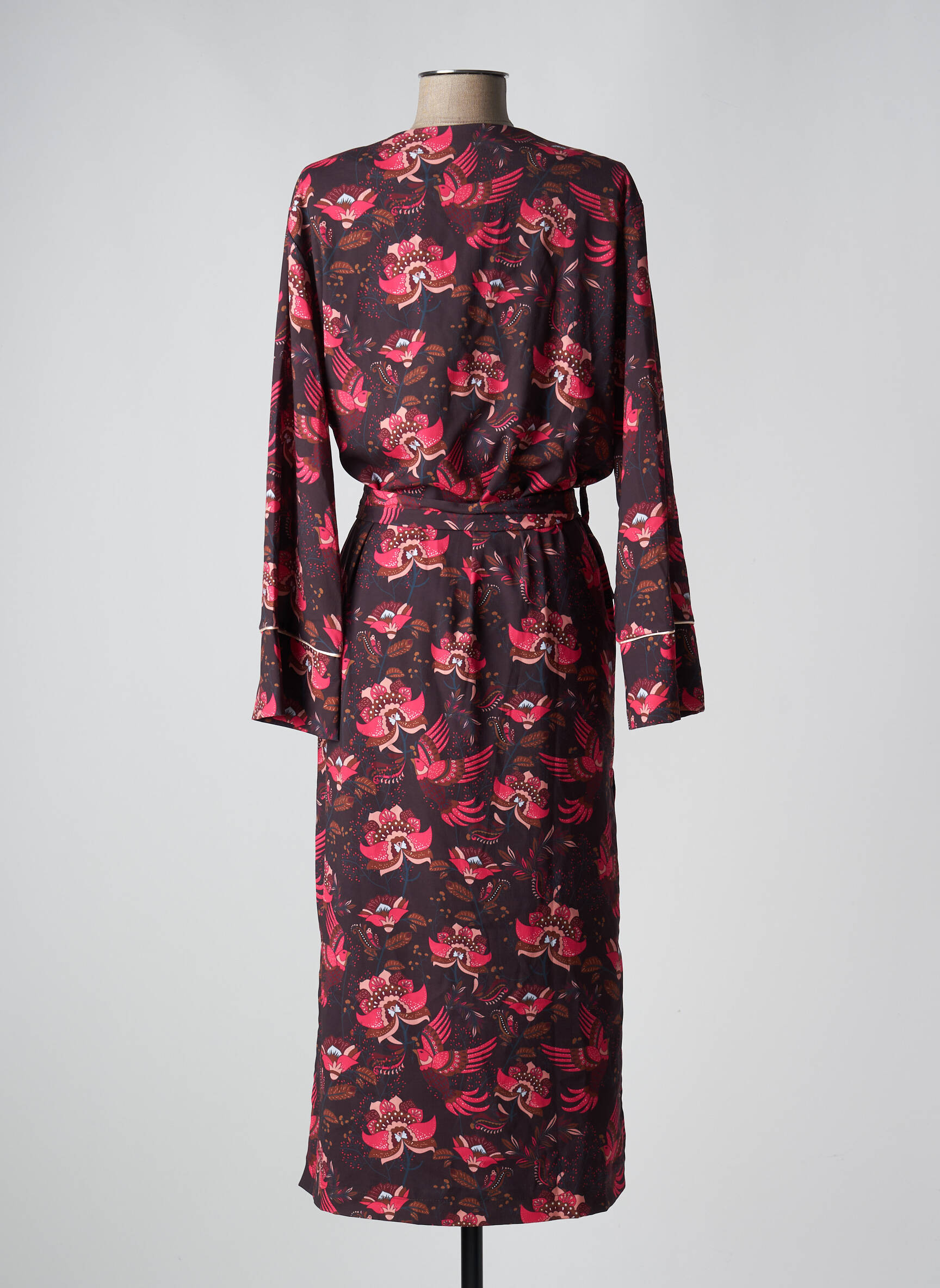 Kimono striukė juodas DEUX. BY ELINE DE MUNCK moteris