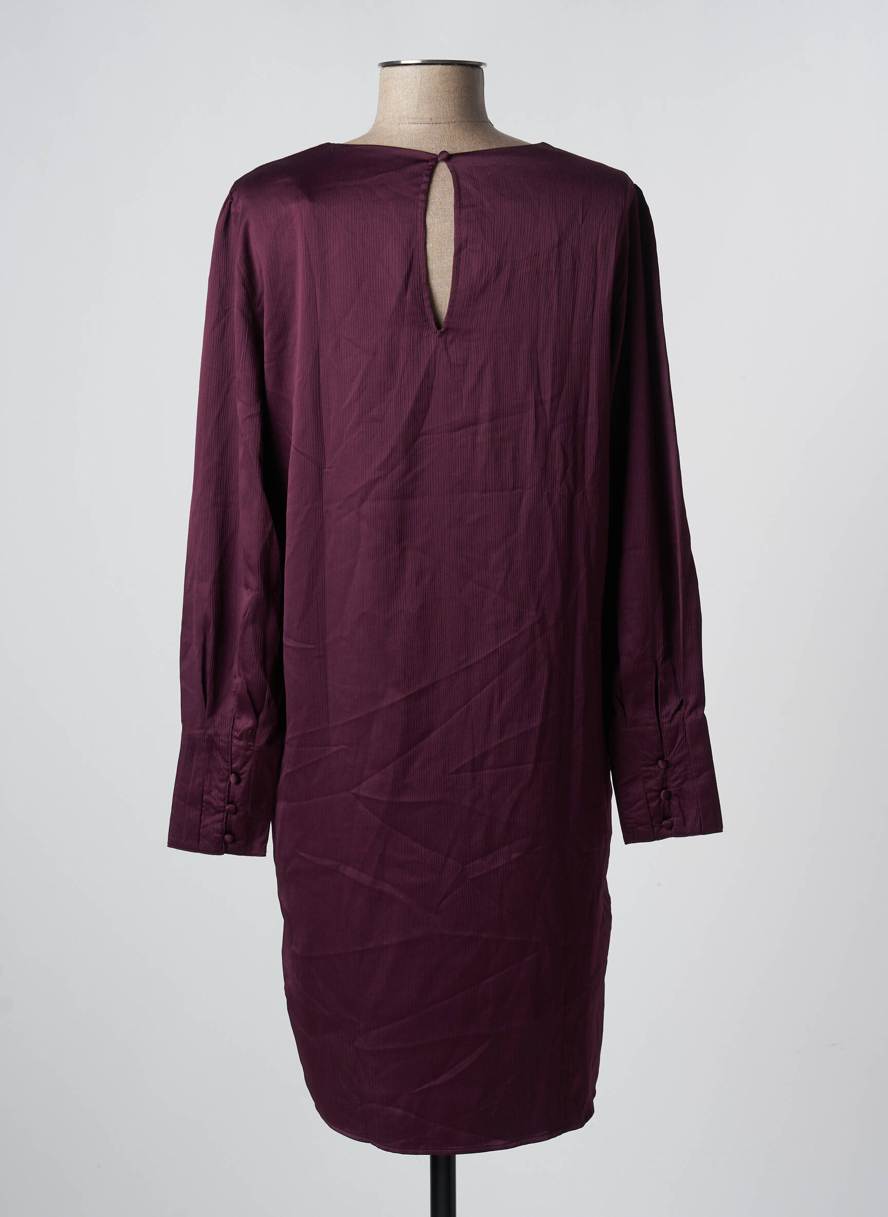 Pusilgių suknelė violetinis VERO MODA moteris