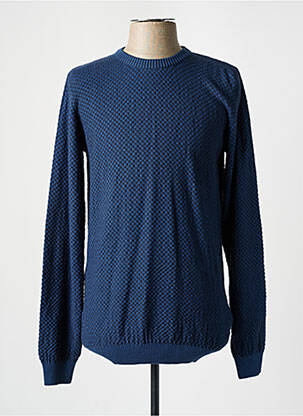 Megztinis mėlyna KNOWLEDGE COTTON APPAREL vyras