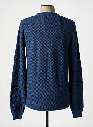 Megztinis mėlyna KNOWLEDGE COTTON APPAREL vyras