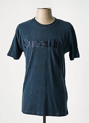 T-marškinys mėlyna SUPERDRY vyras