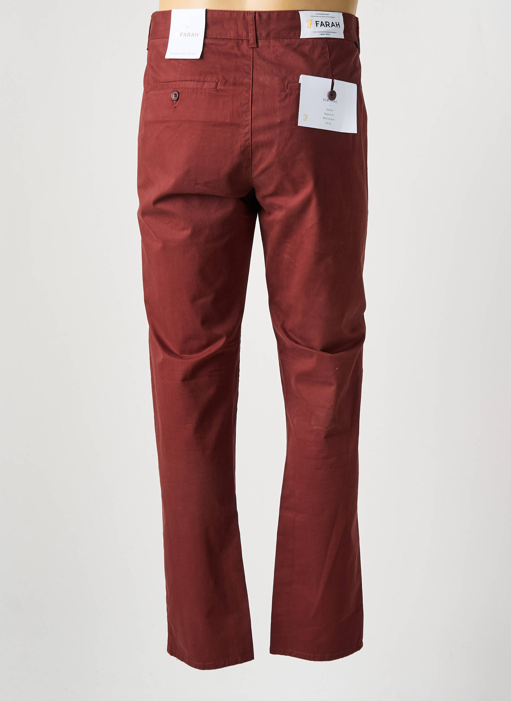 Chino kelnė raudona FARAH vyras