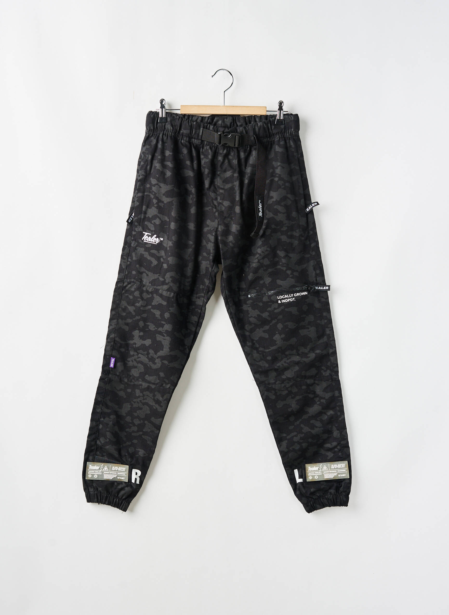 Lieknos kelnės juodas TEALER vyras
