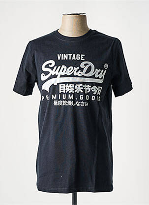 T-marškinys juodas SUPERDRY vyras