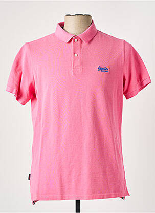 Polo rožinė SUPERDRY vyras
