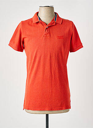 Polo raudona SUPERDRY vyras