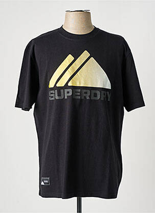 T-marškinys juodas SUPERDRY vyras