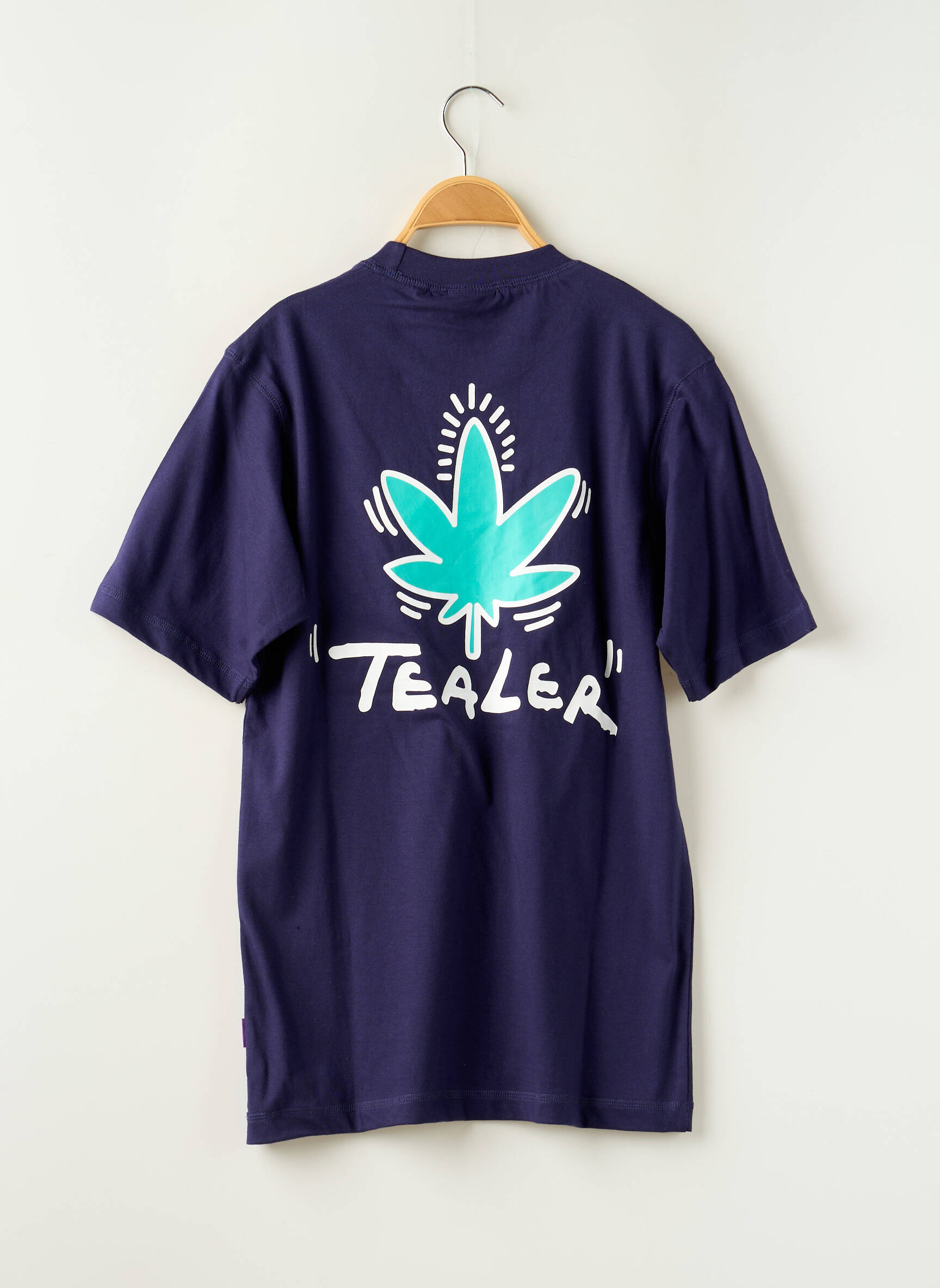 T-marškinys mėlyna TEALER vyras