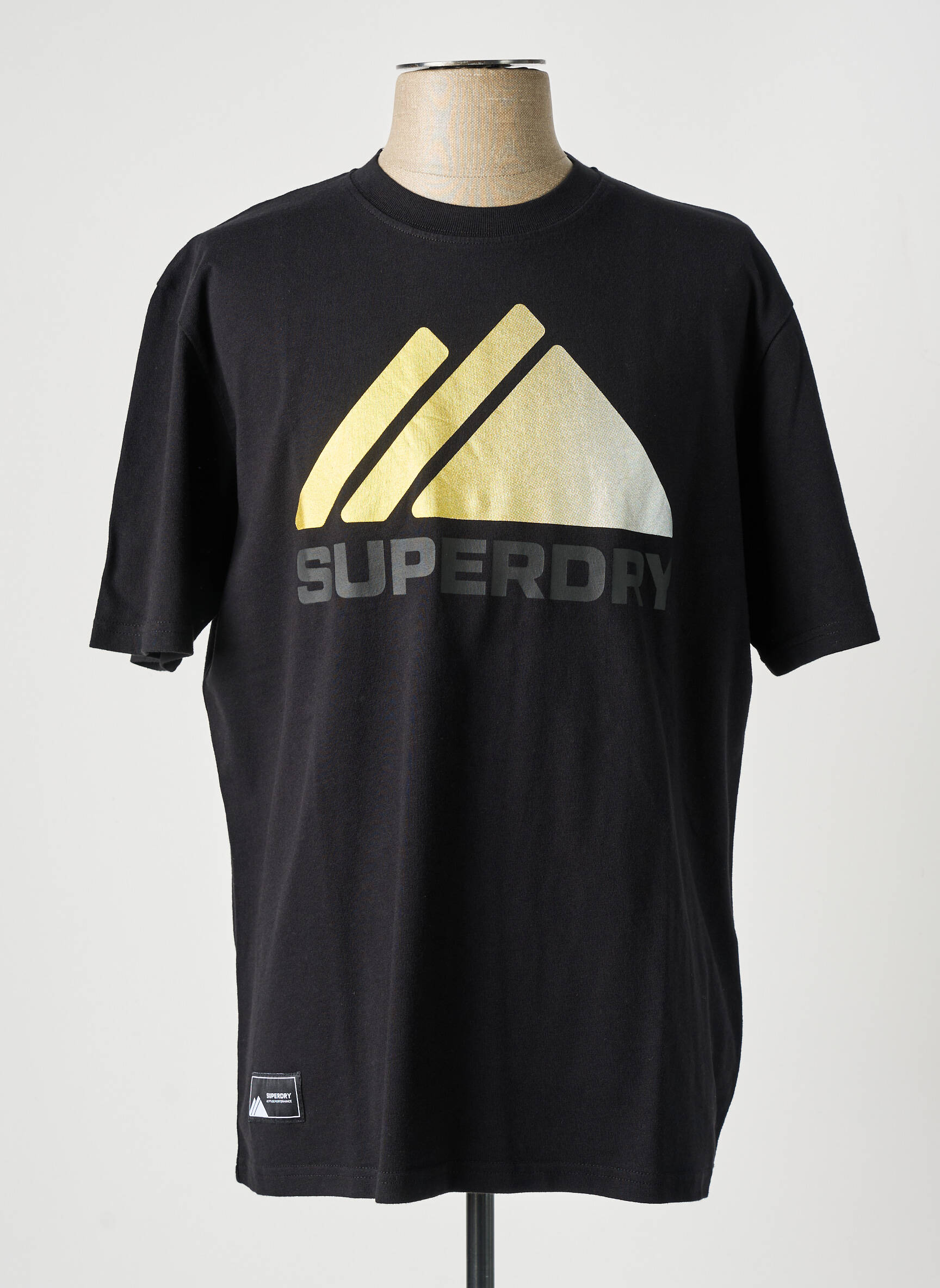 T-marškinys juodas SUPERDRY vyras