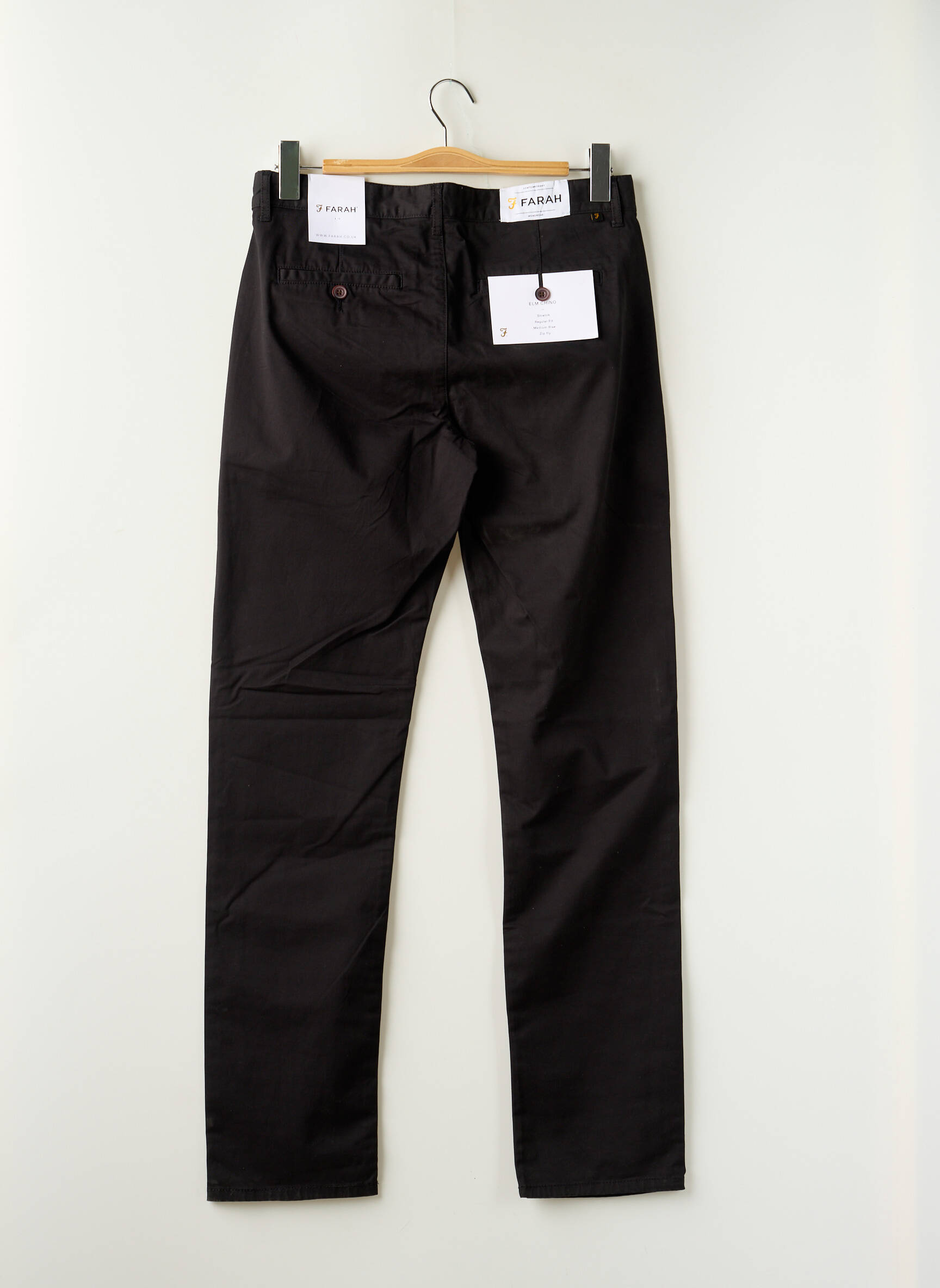 Chino kelnė juodas FARAH vyras