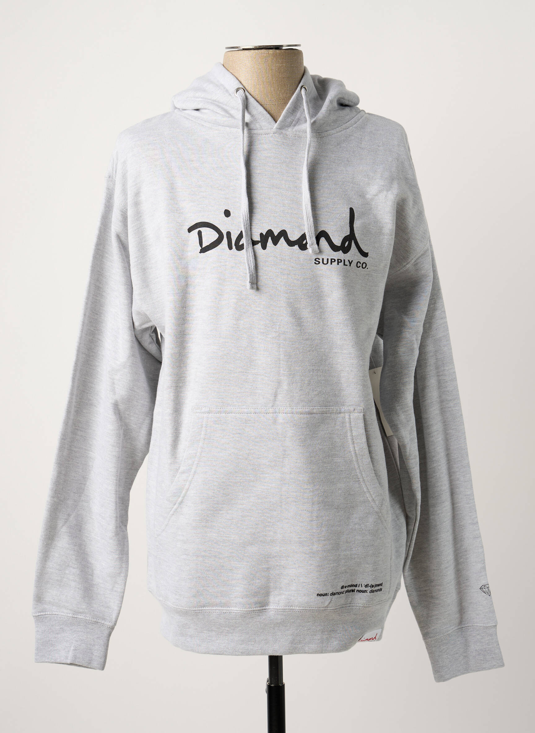 Mikroskopas pilka DIAMOND SUPPLY CO vyras