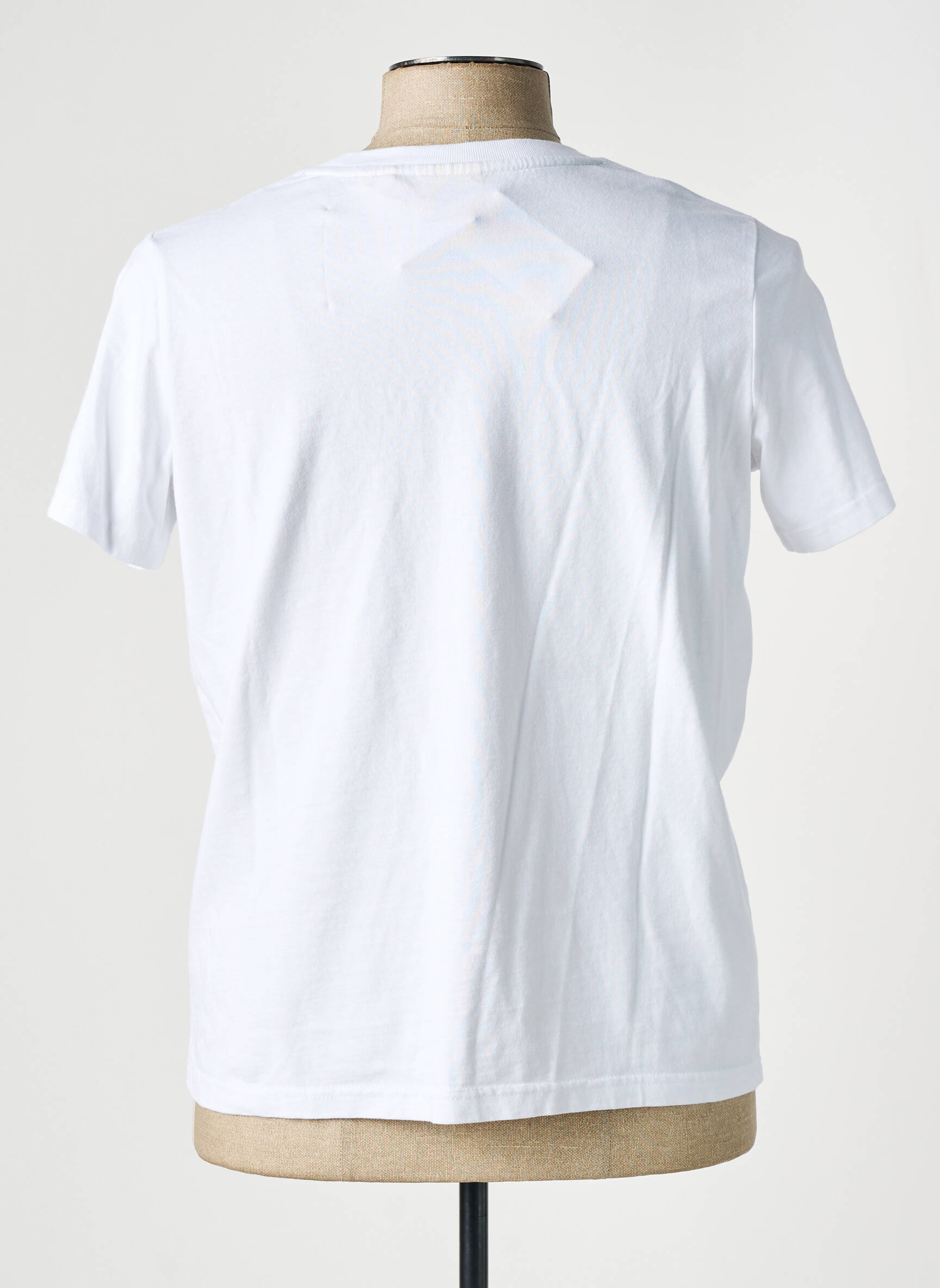 T-marškinys baltas SUPERDRY moteris