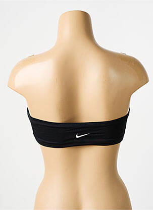 Maudymosi viršūnė juodas NIKE moteris