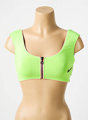 Maudymosi viršūnė žalias NIKE moteris